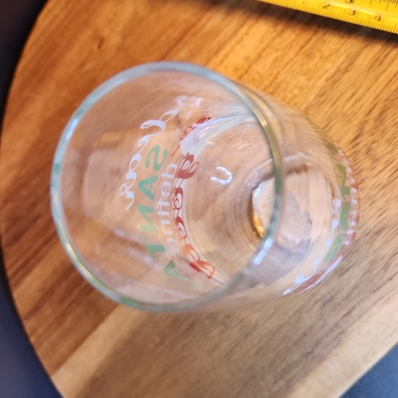 Santa I've Been Good 6 in tall Slim Glass - Picture 5 of 11